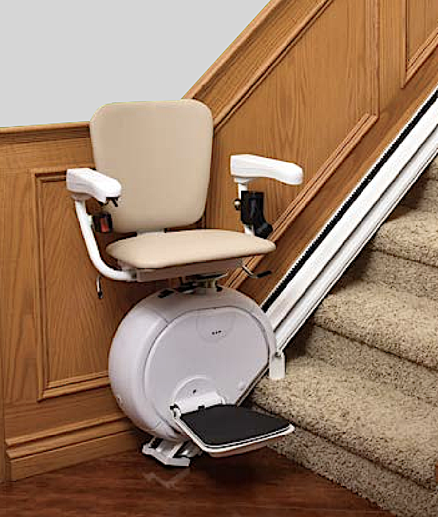 chair lift in home